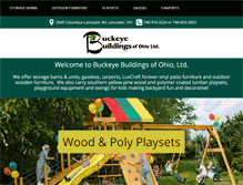 Tablet Screenshot of buckeyebuildings.com